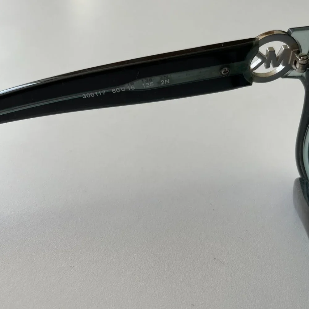 Michael Kors Women's Square Sunglasses Blue - Picture 6 of 7